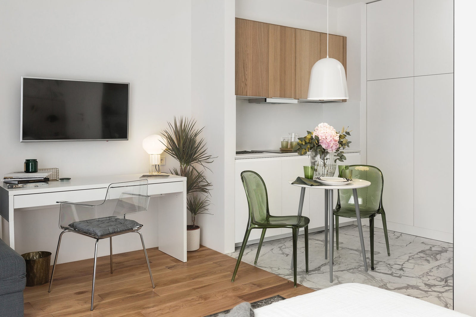 Дизайн маленькой квартиры 5 интерьеров от 25 до 28 м²