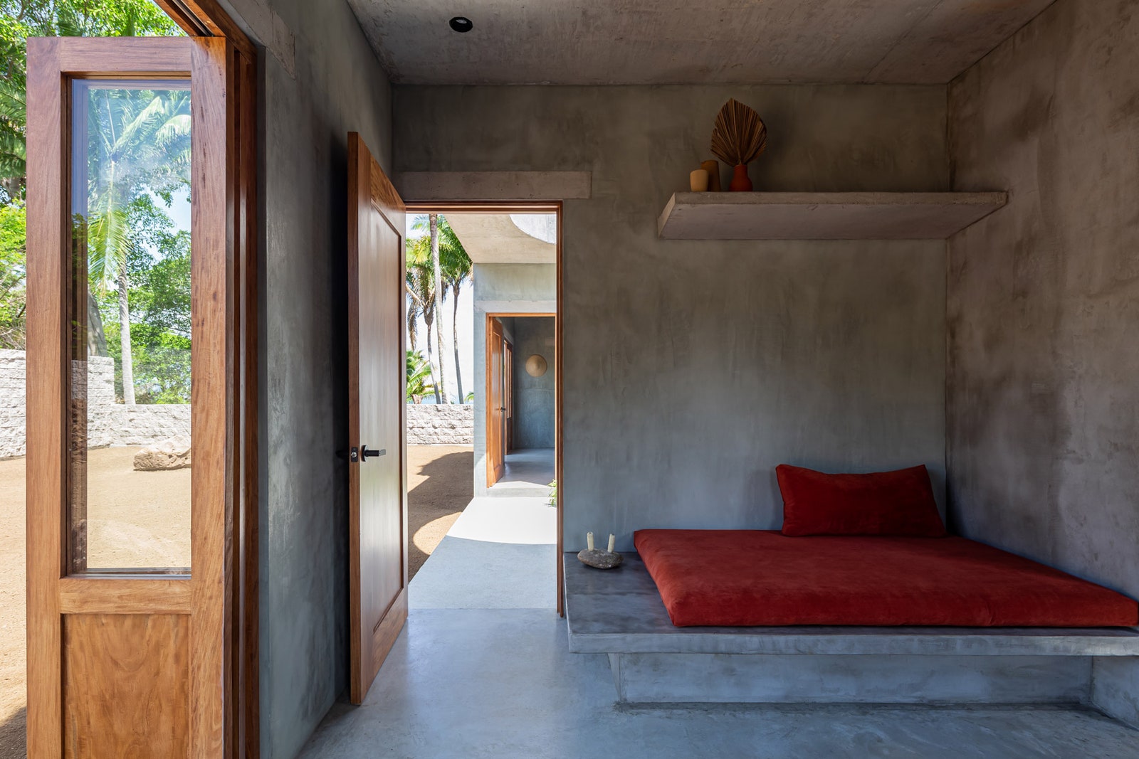 Дом с террасой для медитации в Мексике