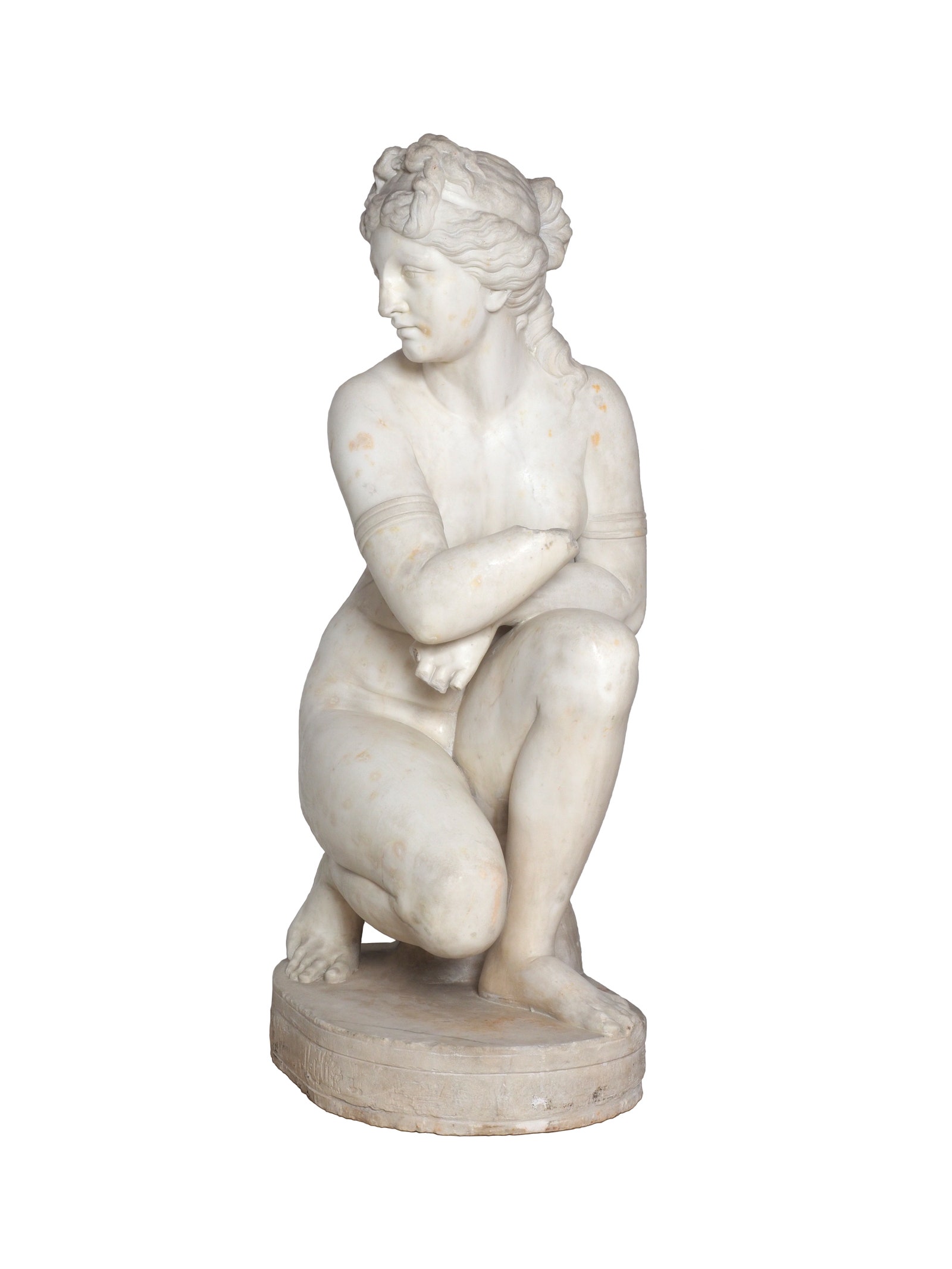 Скульптура “Венеракупальщица”. Италия вторая половина XIX века. Мрамор. Из усадьбы Ильинское.