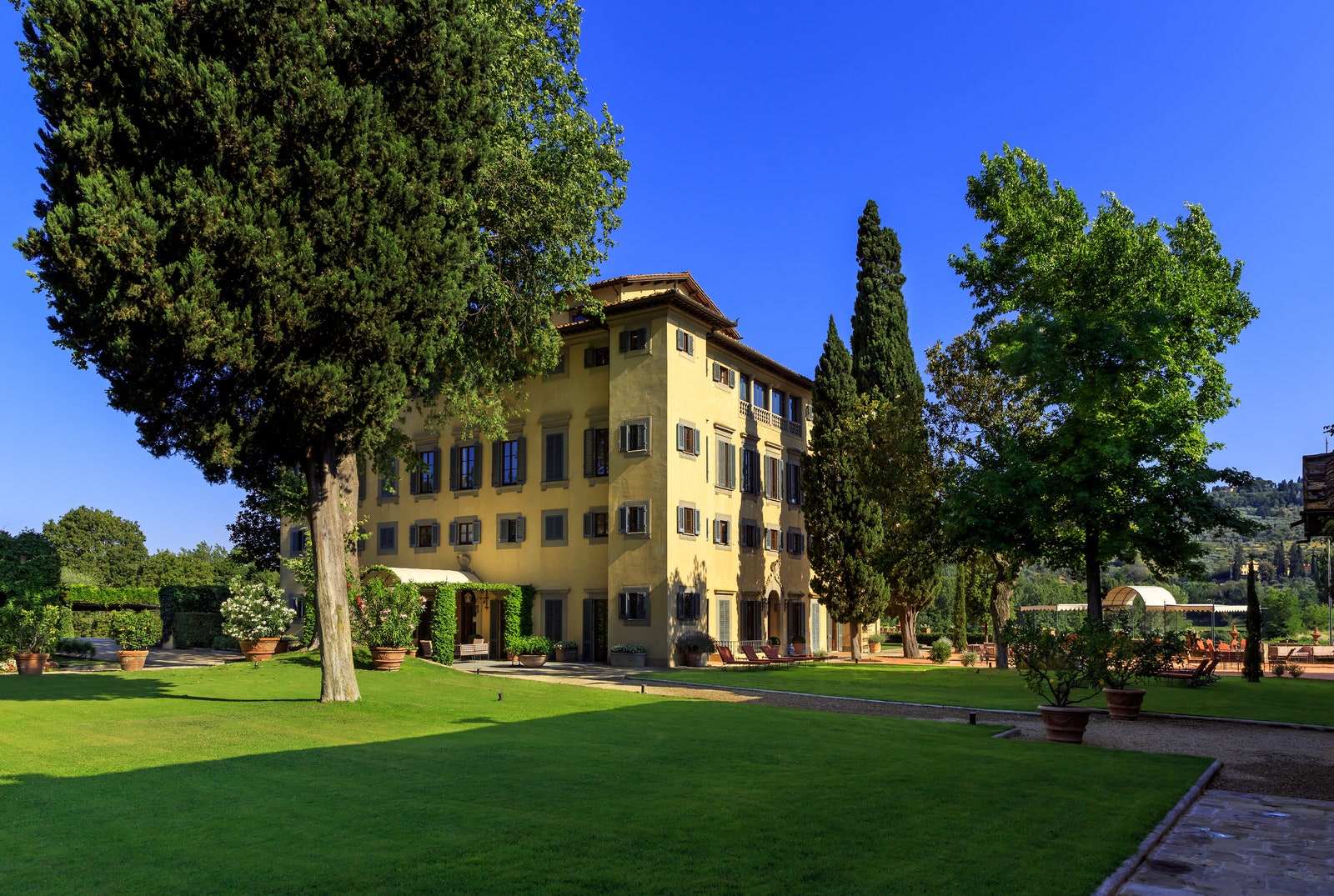 Традиционный отель Villa La Massa в Тоскане