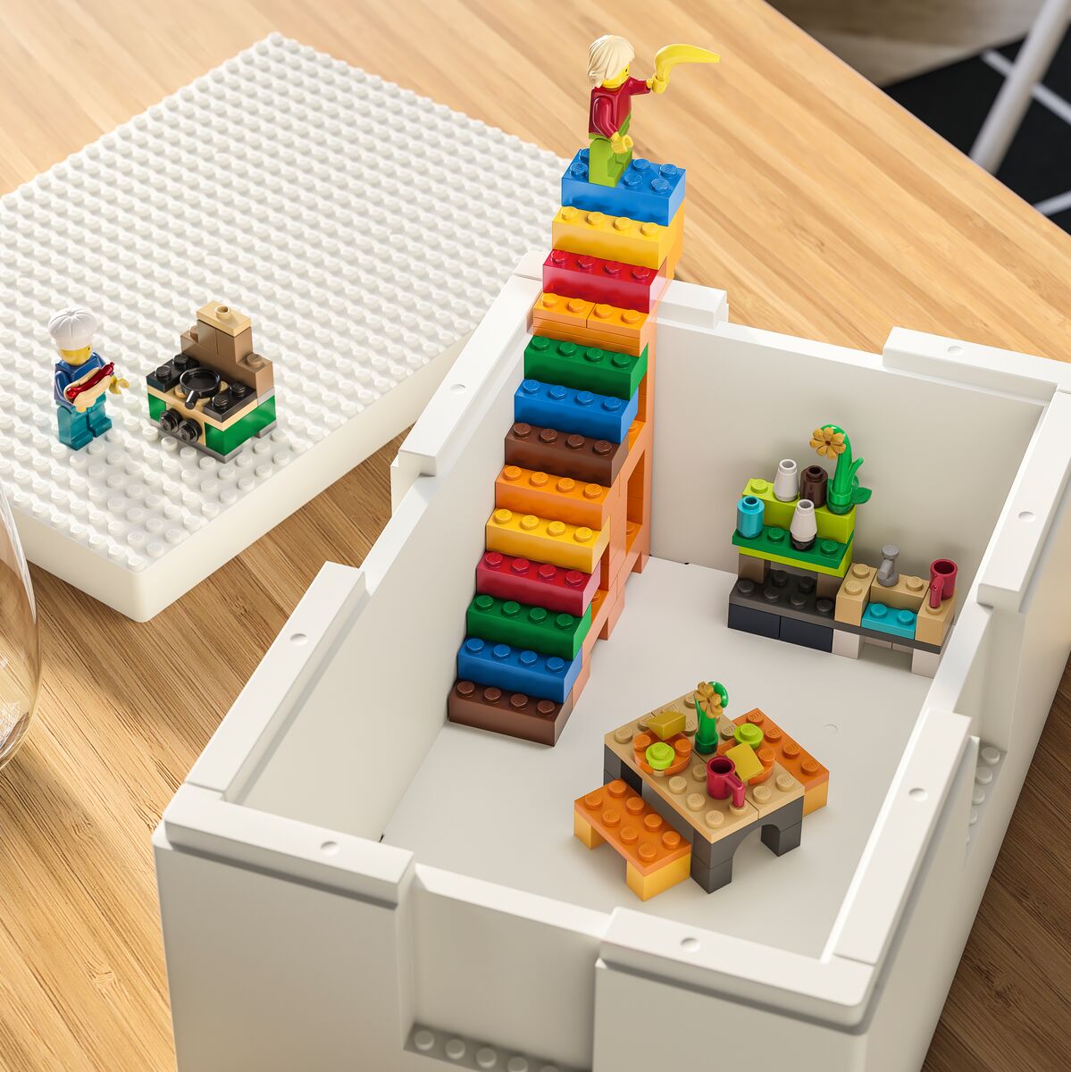 Контейнеры для хранения от IKEA и LEGO