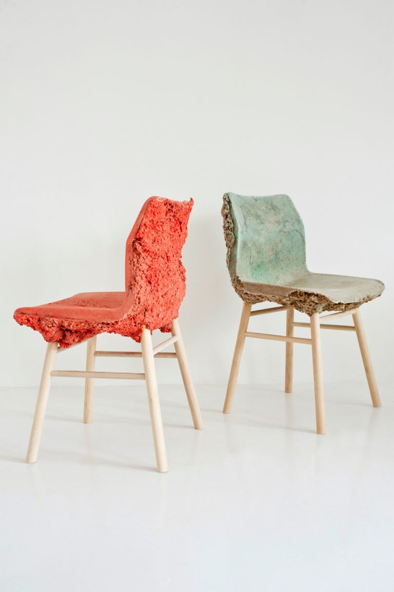 Серия стульев Well Proven Chair‎ голландского дизайнера Марьян ван Обель .