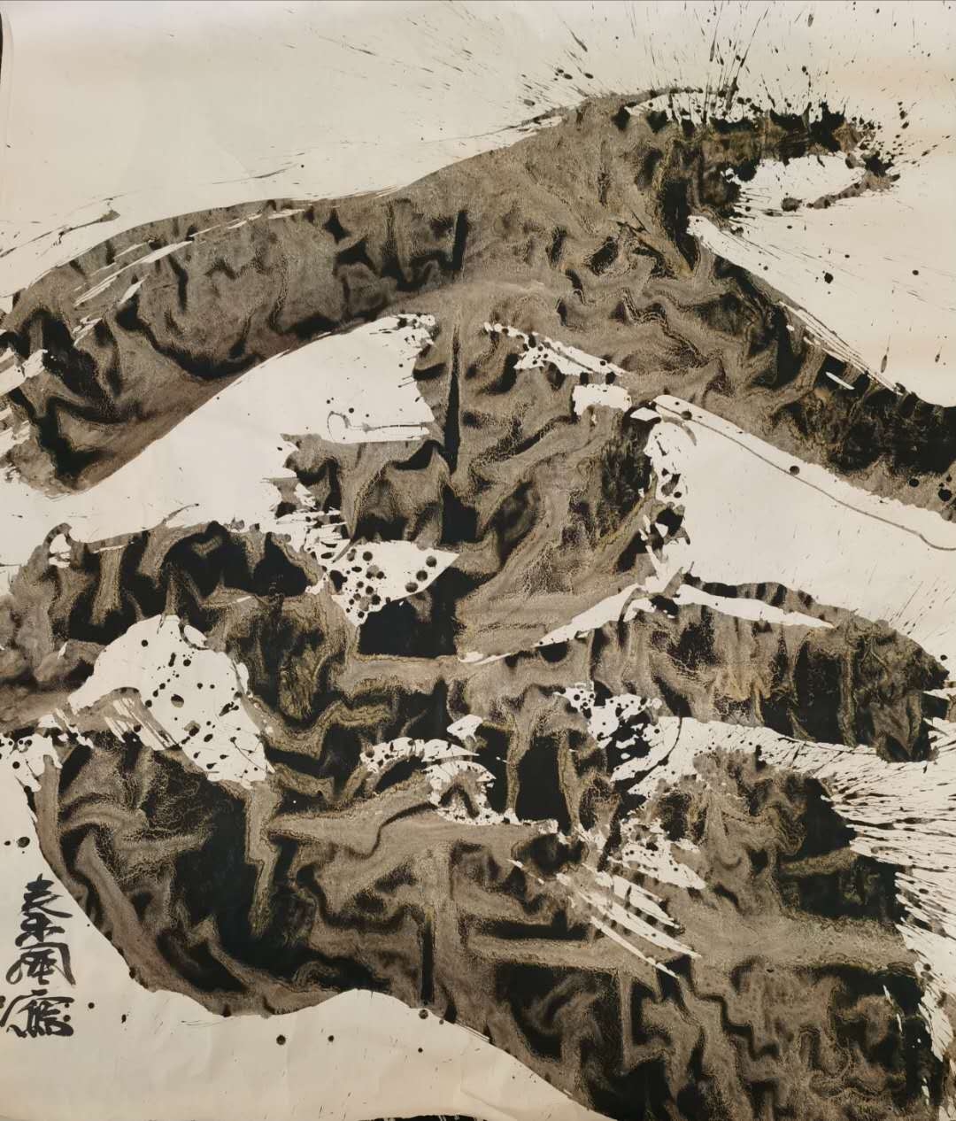 Китайская каллиграфия на выставке в Милане