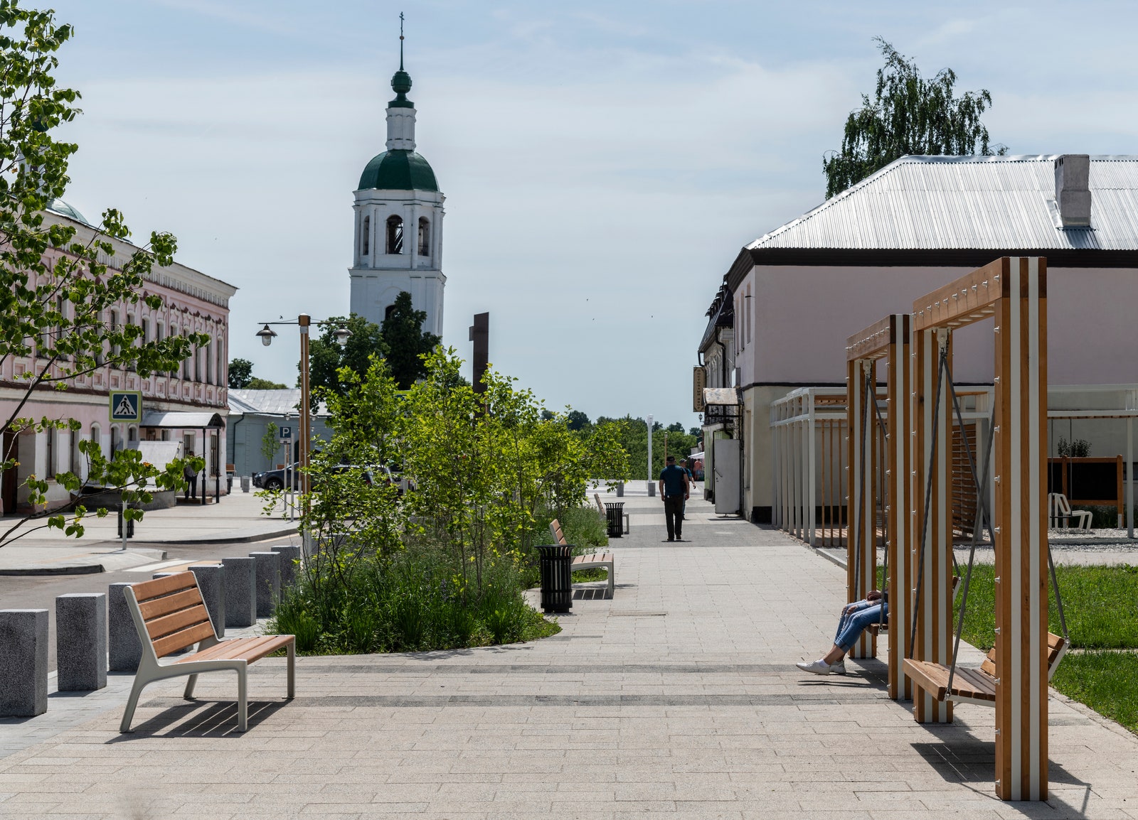 Реконструкция исторического центра в Зарайске