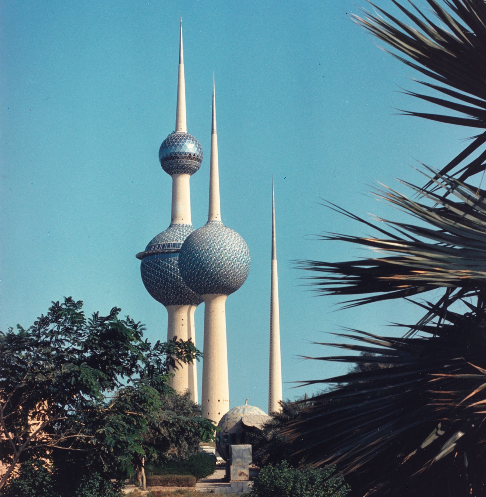 Кувейтские башни. Фото предоставлено ArkDes Collections.