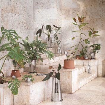 Коллекция предметов для домашних растений по дизайну Snøhetta
