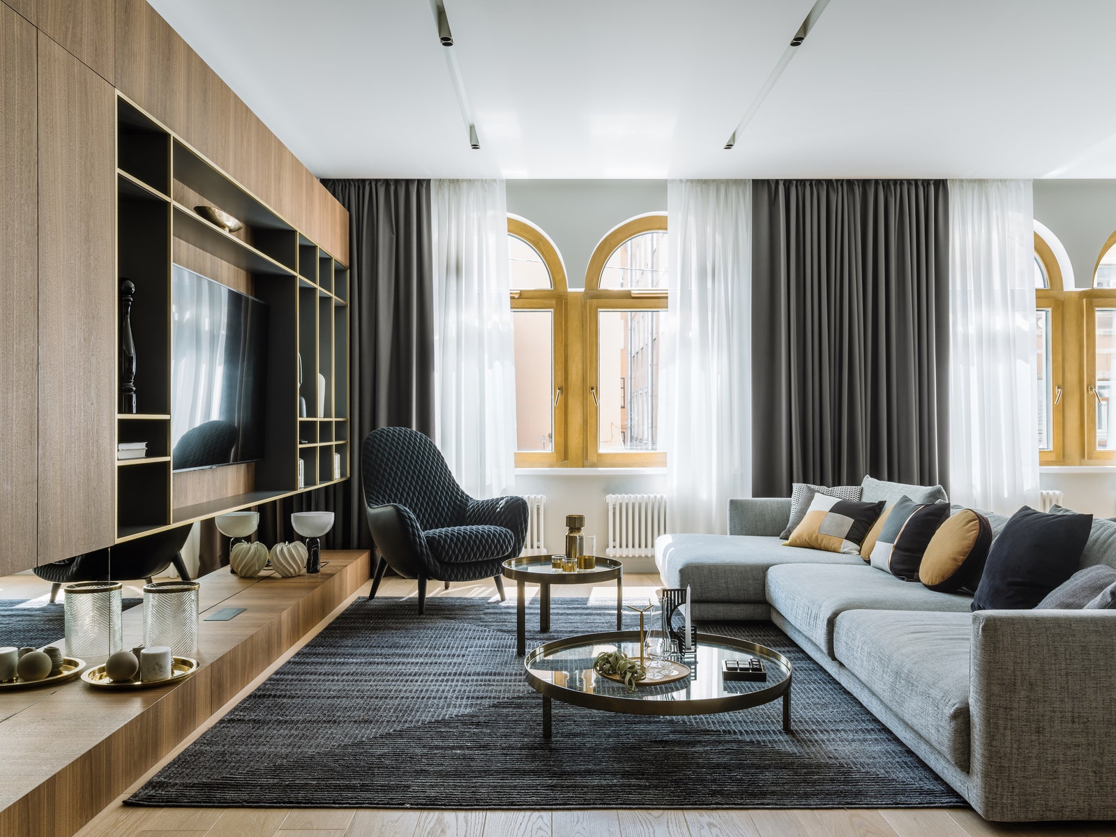 Квартира в “Русском доме”, 163 м²