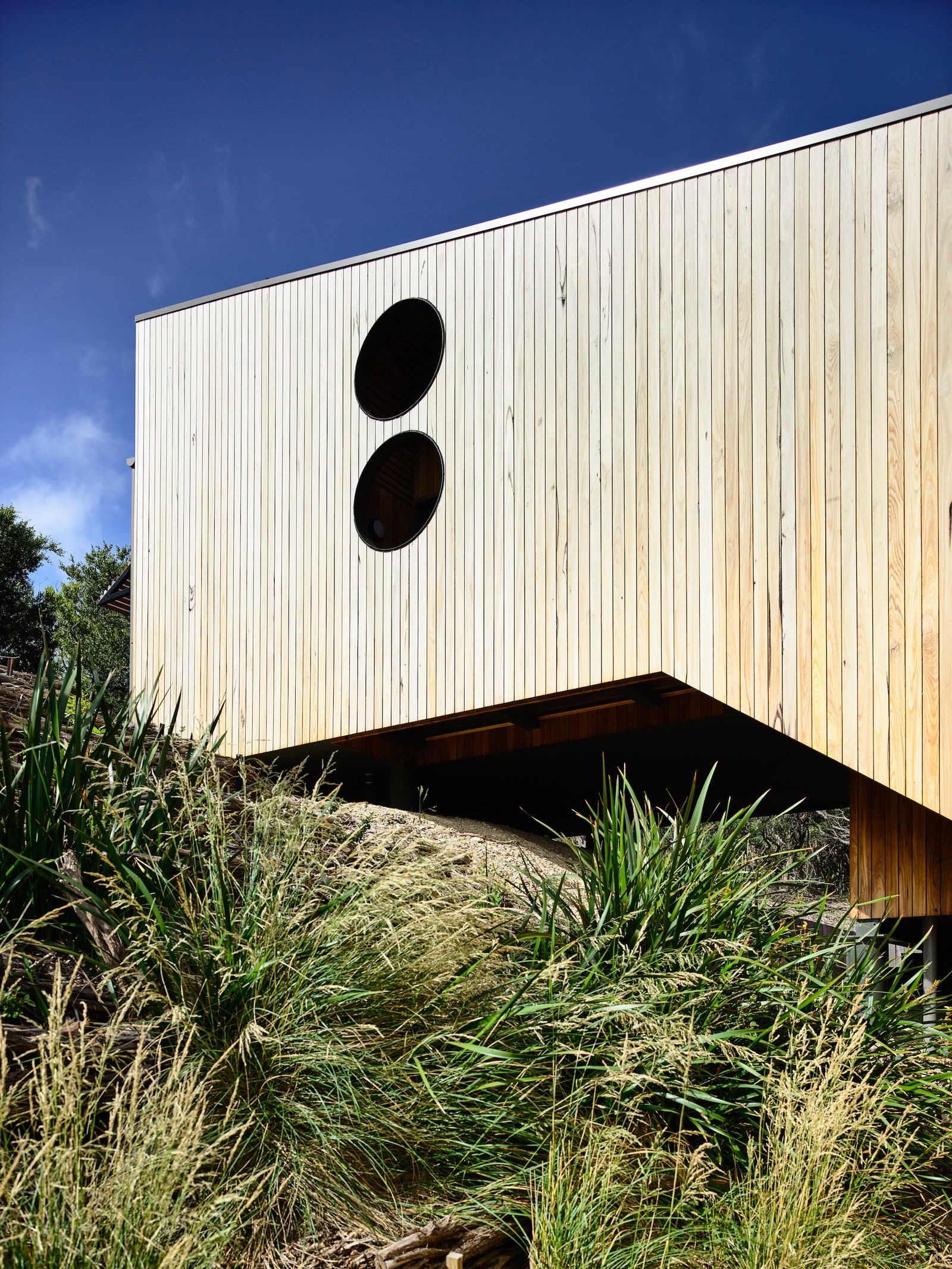 Деревянный пляжный дом в Австралии