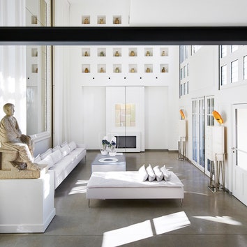 Дом дизайнера Джозефа Карама в Париже, 550 м²