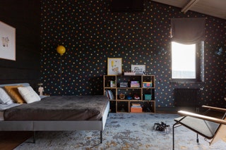 Комната сына. Кровать IKEA стеллаж La Redoute картину Карандаш нарисовала дляnbspэтой комнаты подруга Анастасии художник...