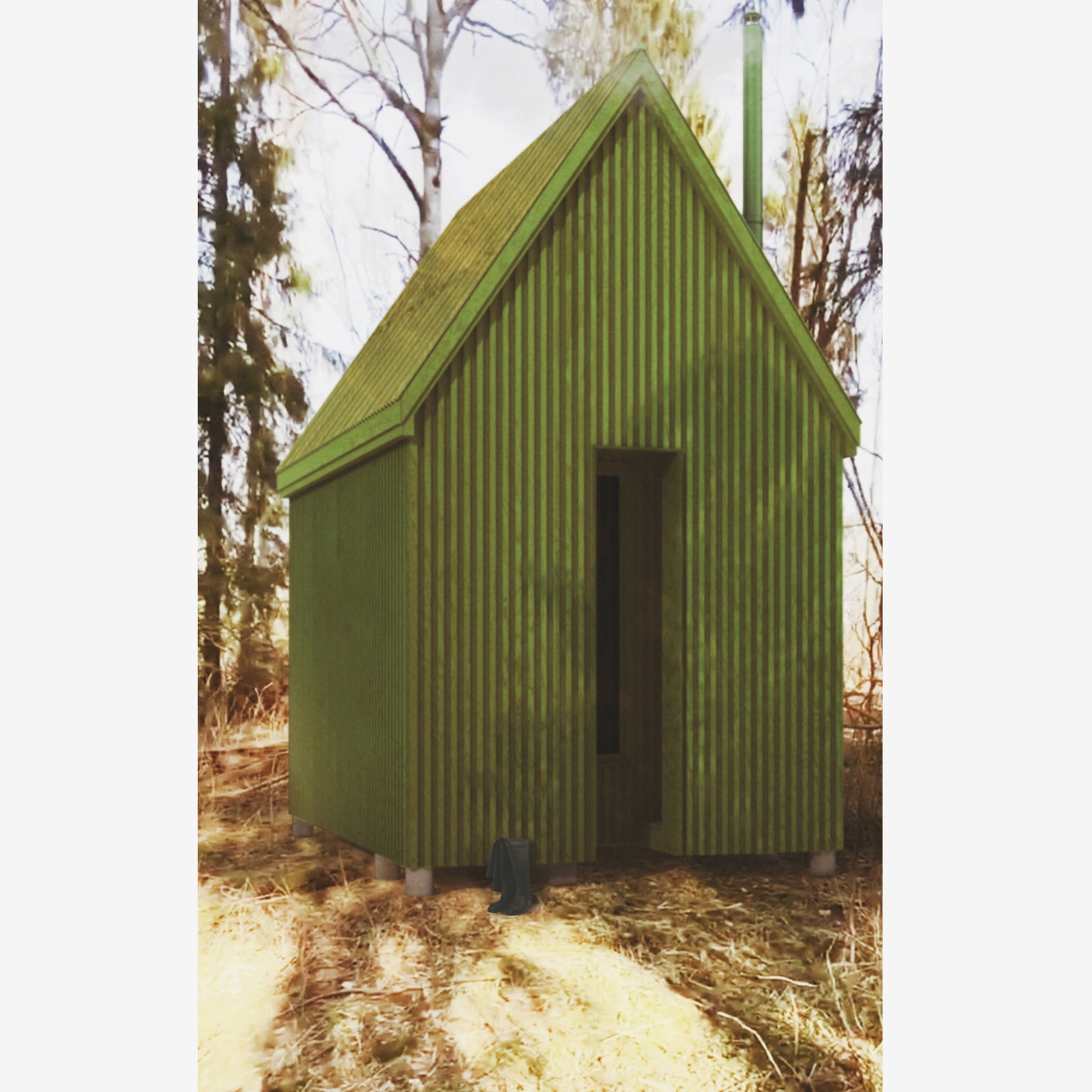 “Трансформер”. Автор Денис Гаврилин. “Небольшой и на первый взгляд простой двускатный дом. Внутри него прячется...
