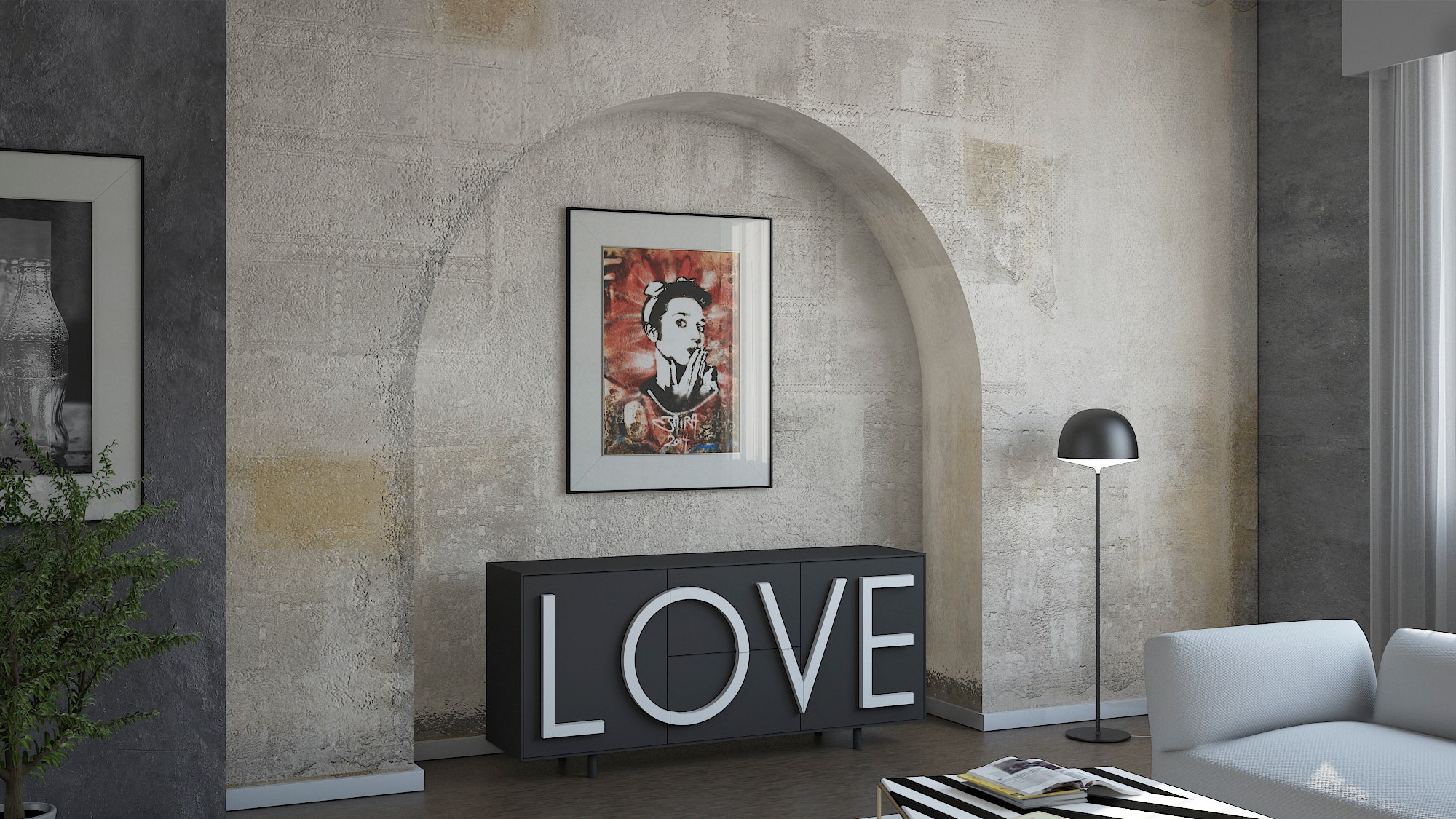 ADLovesSalone шкаф Love по дизайну Фабио Новембре