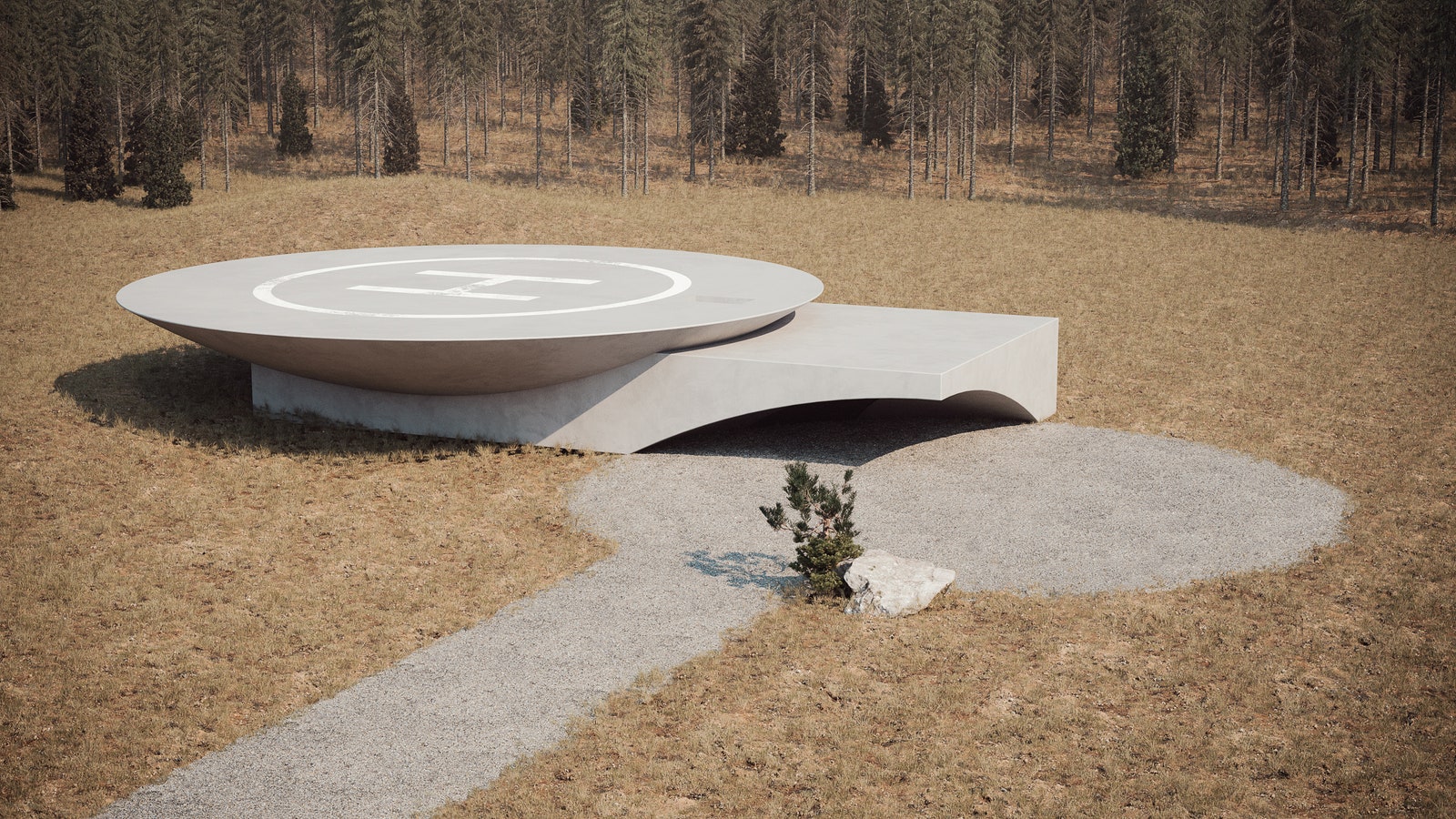 Проект дизайнерского бункера от студии Sergey Makhno Architects