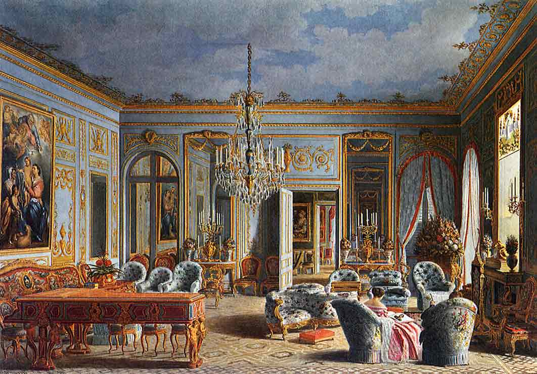 Картина “Королевская гостиная” Англия 1855 год.