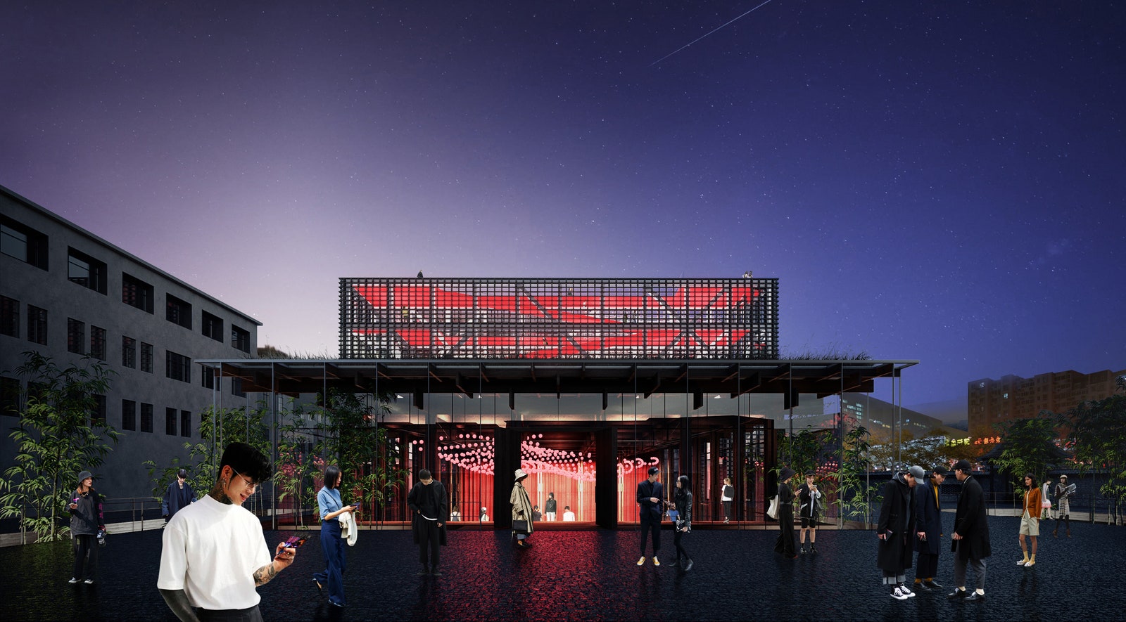 В Китае построят театр по проекту российской студии IND Architects и китайского бюро DA