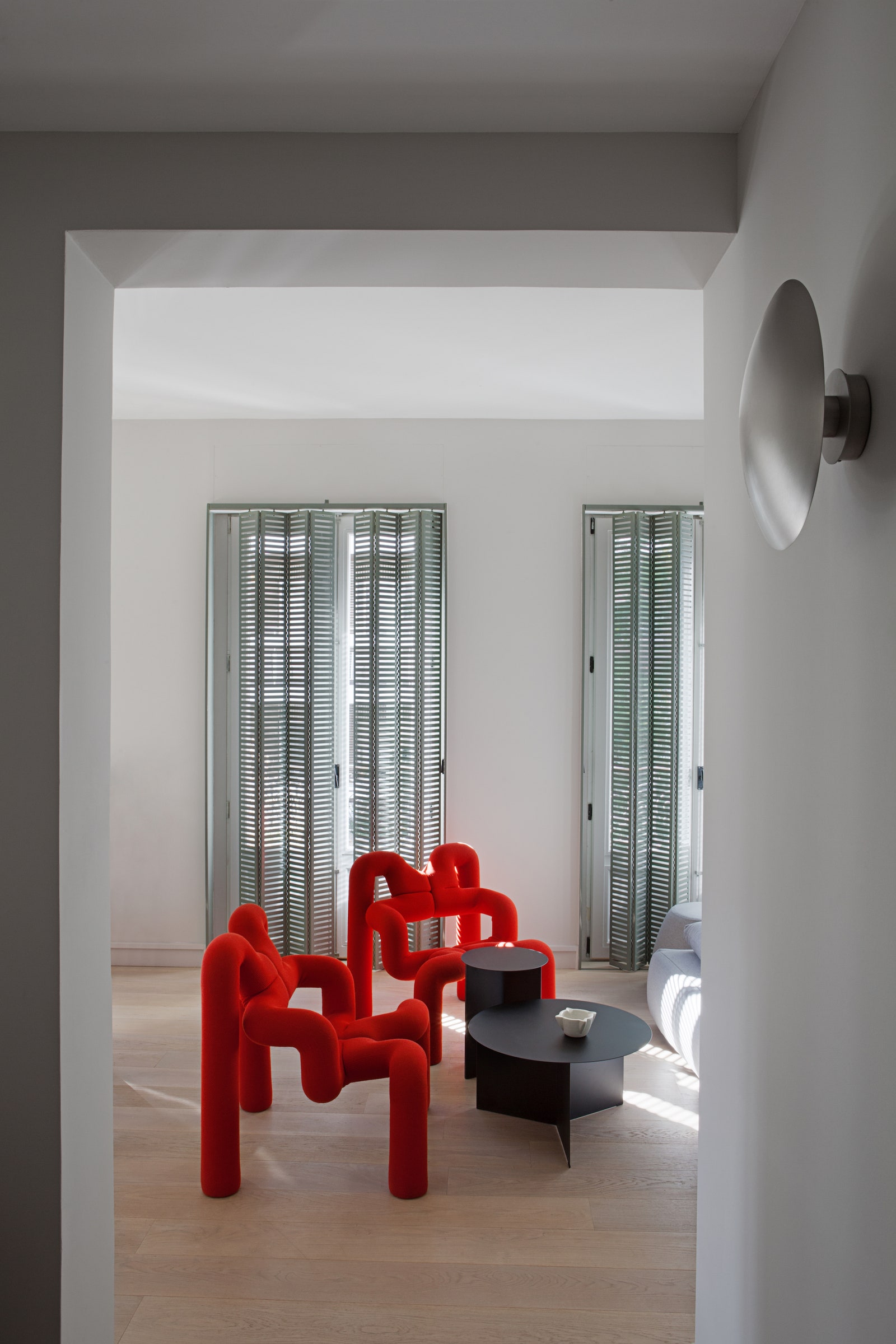 Многоцветная квартира в Мадриде 150 м²