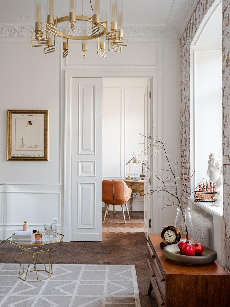 Маленькие парижские квартиры интерьер (41 фото)