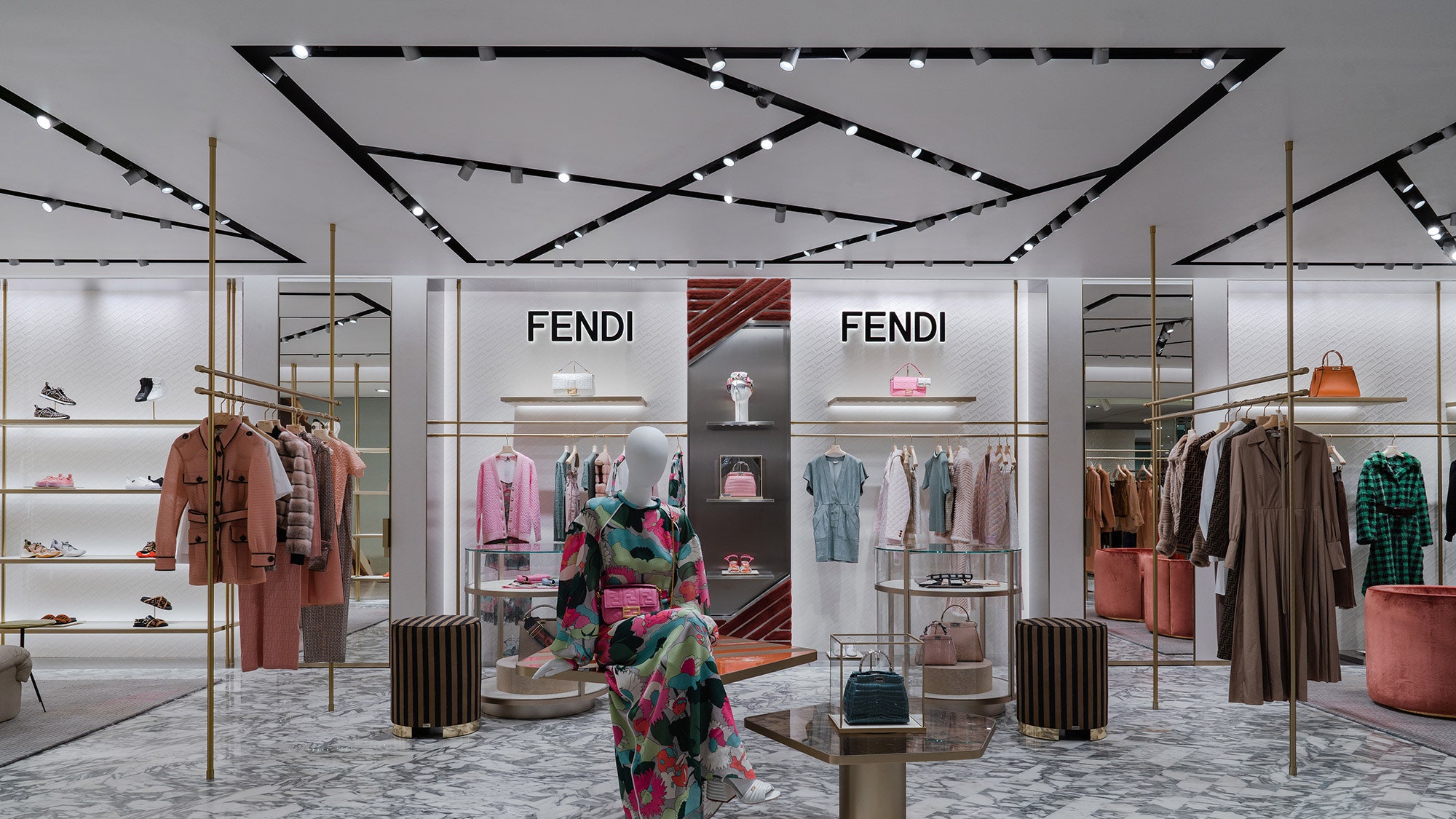 Новый бутик Fendi в ЦУМе