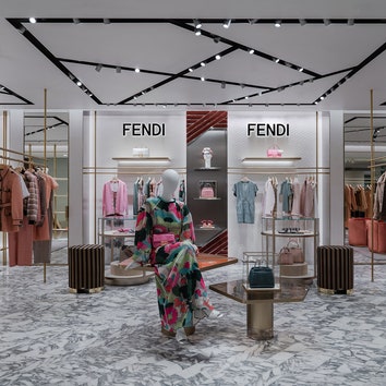 Новый бутик Fendi в ЦУМе
