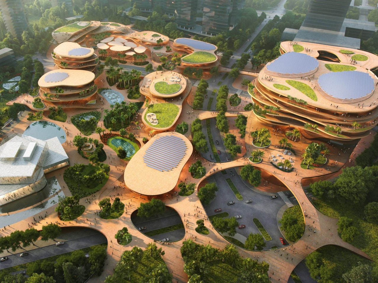 Проект общественного центра в Шэньчжэне от бюро MVRDV