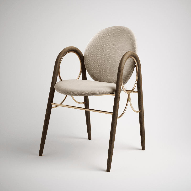 Перевыпуск архивной модели стула от Нанны Дитцель
