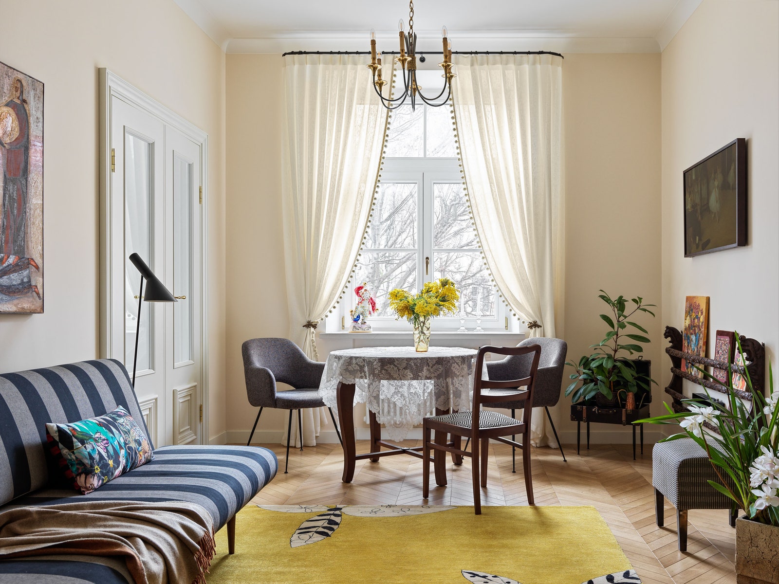 Квартира в тихом центре, 58 м²