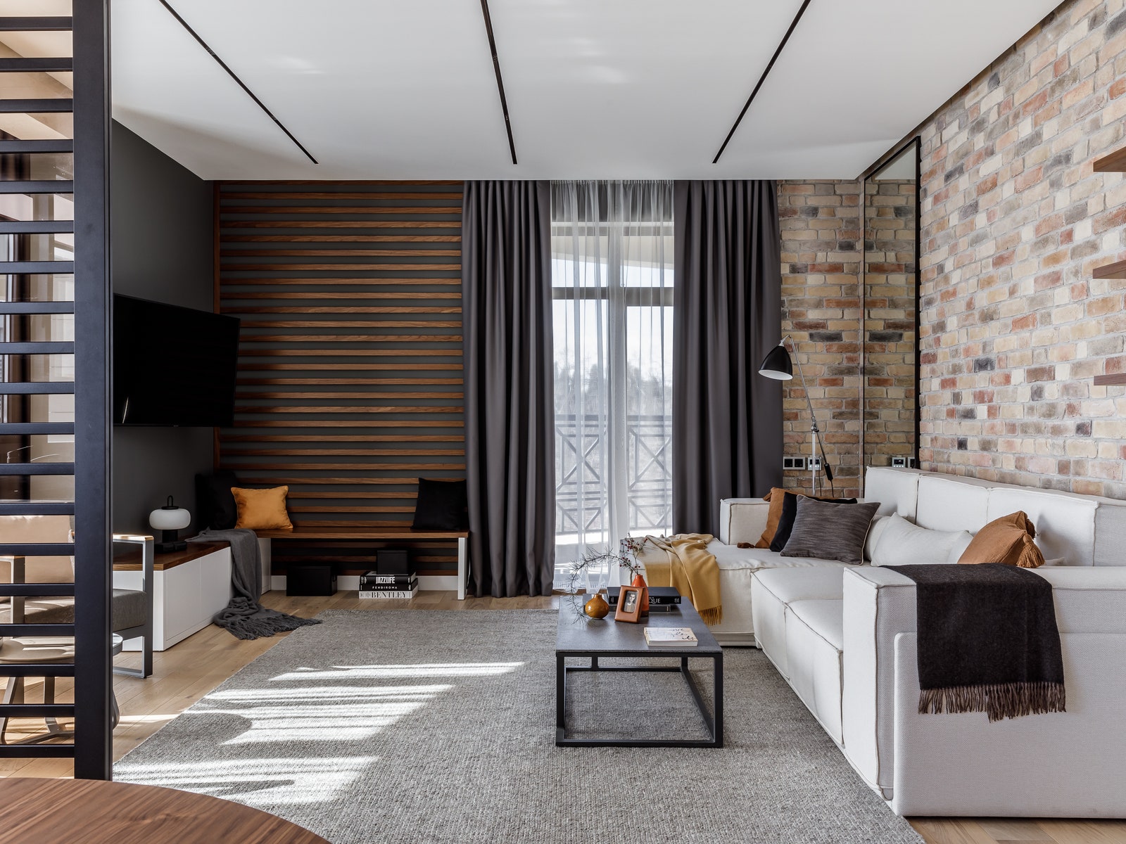 Брутальная квартира в Сочи, 110 м²