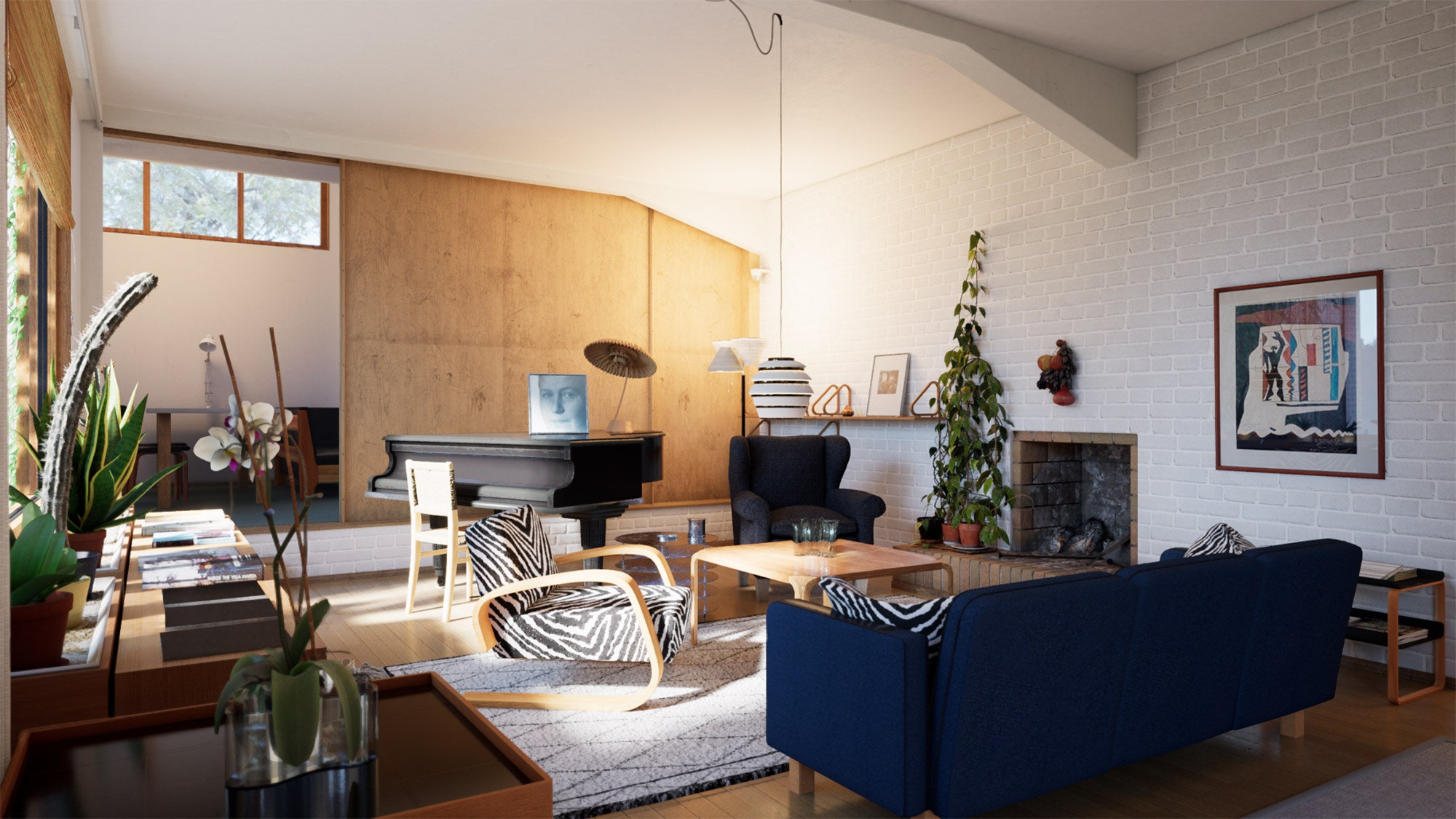Дом Алвара Аалто виртуальный тур по дому архитектора в Хельсинки