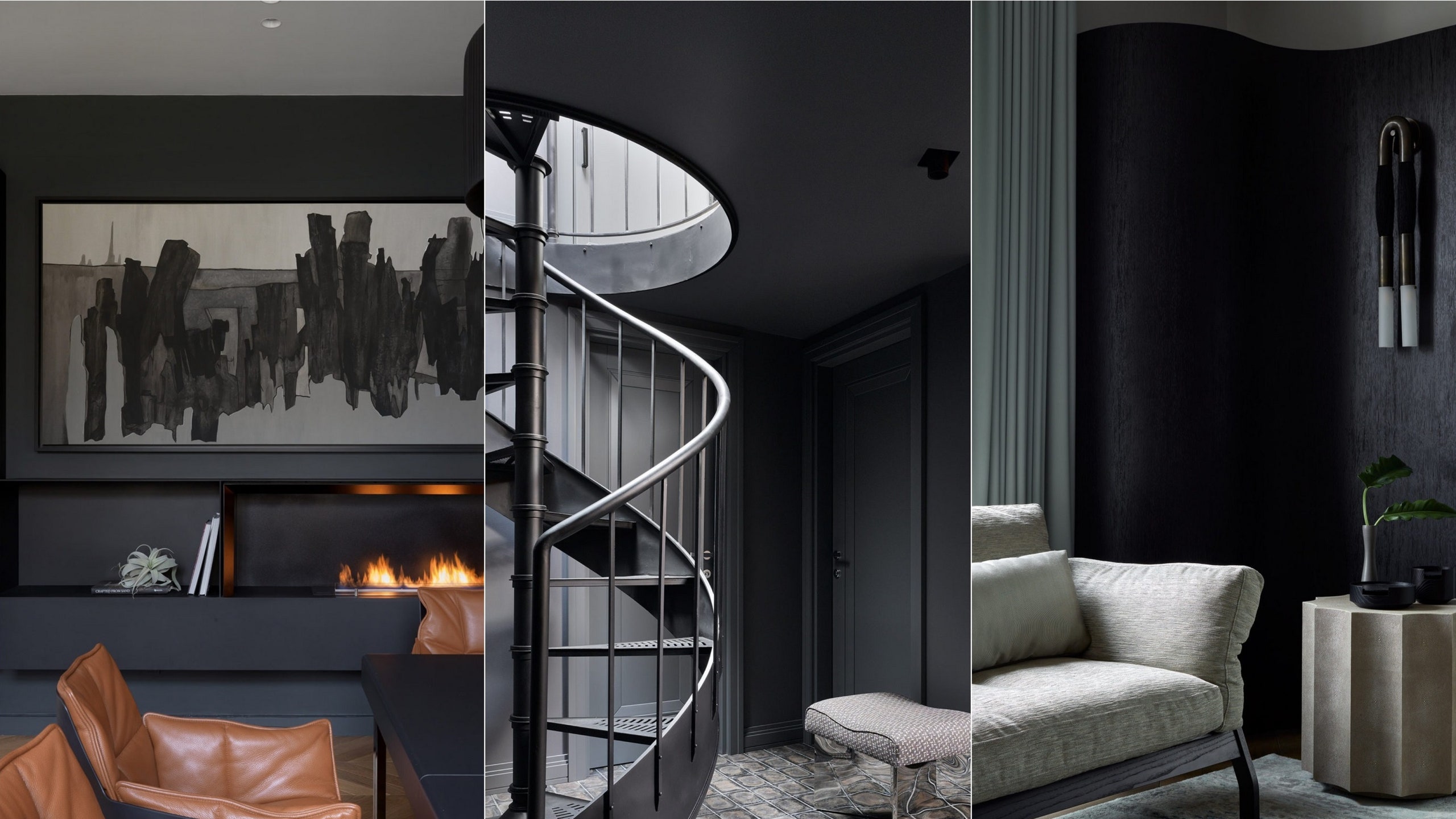 Черный цвет в интерьере 11 примеров от дизайнеров