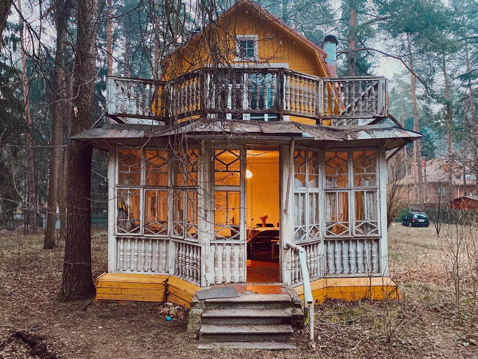 Кратовские дачи в фотопроекте Федора Савинцева