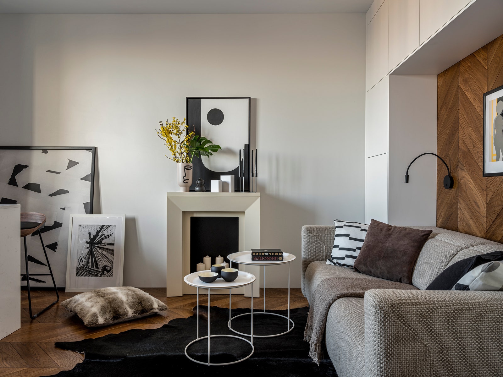 Квартира дизайнера студии Geometrium Алексея Иванова, 35 м²