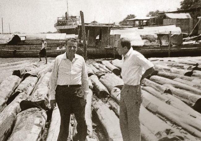 Анджело и Карло Молтени в Мьянме 1960е годы.