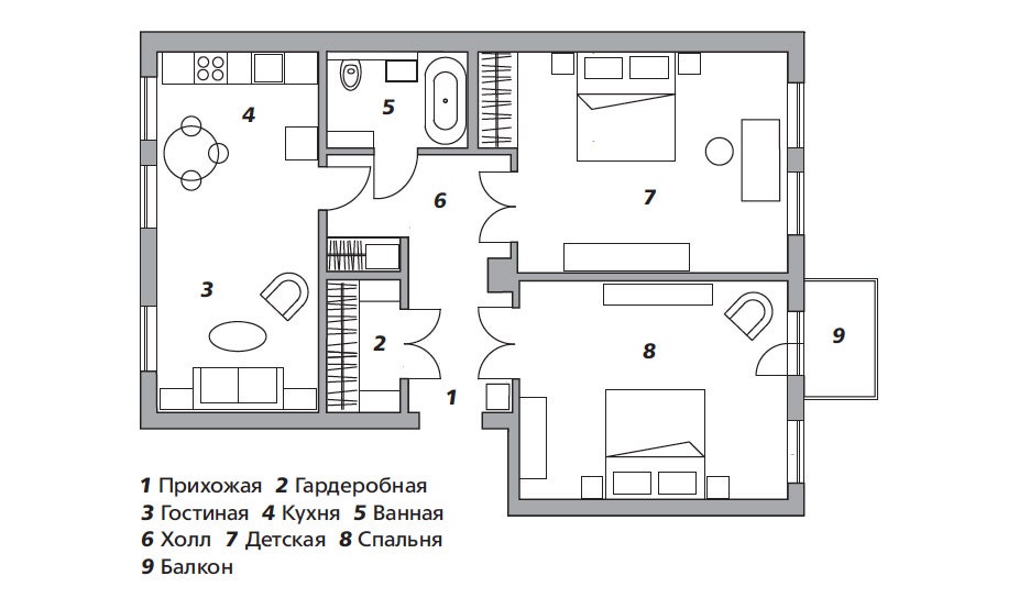 Квартира дизайнера в сталинском доме в СанктПетербурге