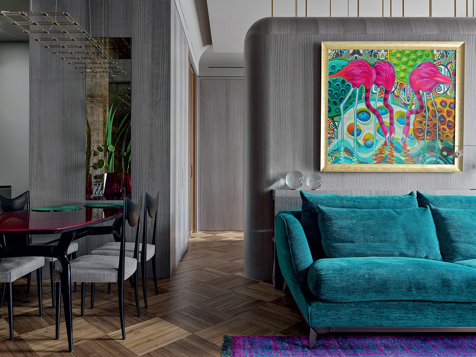 Квартира для деловой женщины, 74 м²