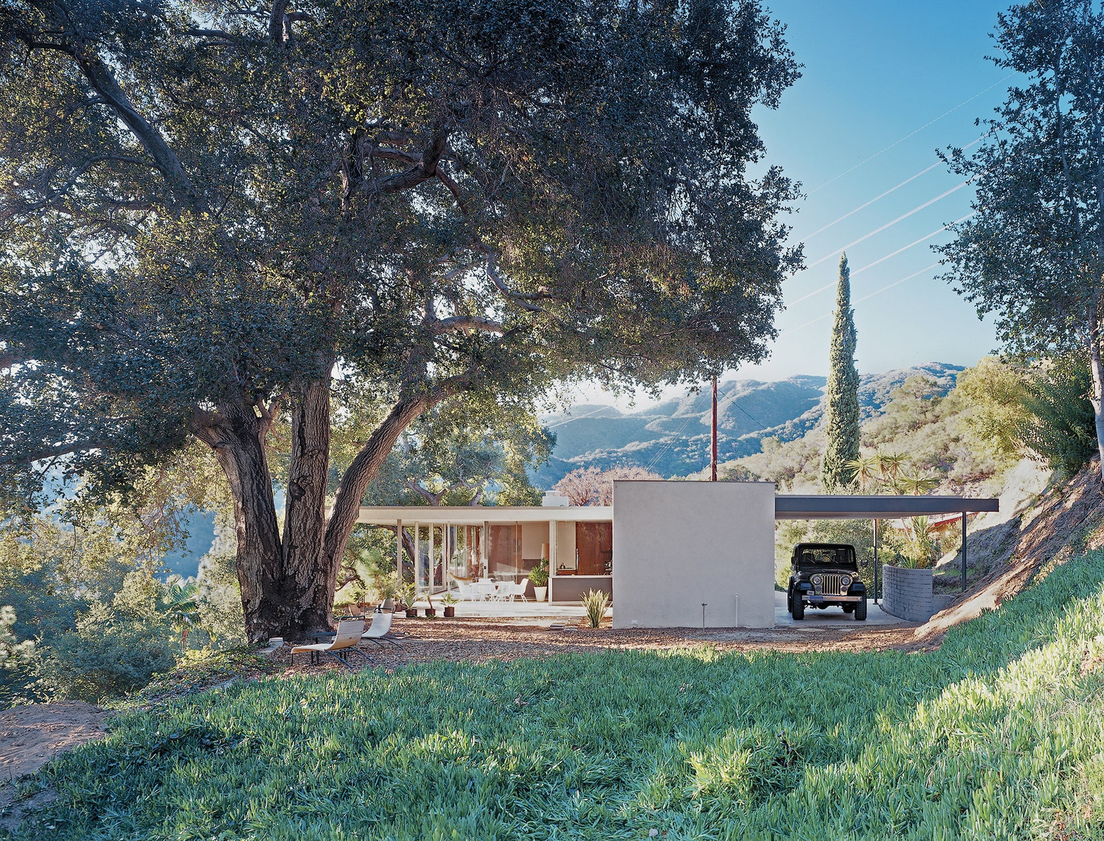 Рихард Нойтра дом по проекту архитектора в Калифорнии