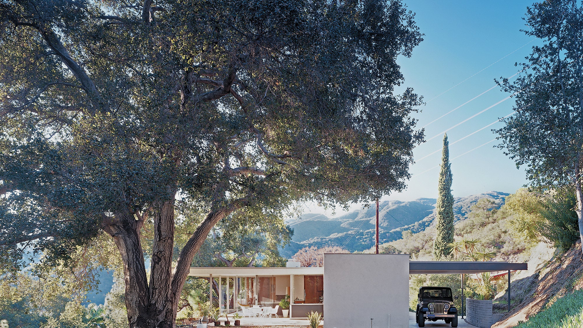 Рихард Нойтра дом по проекту архитектора в Калифорнии