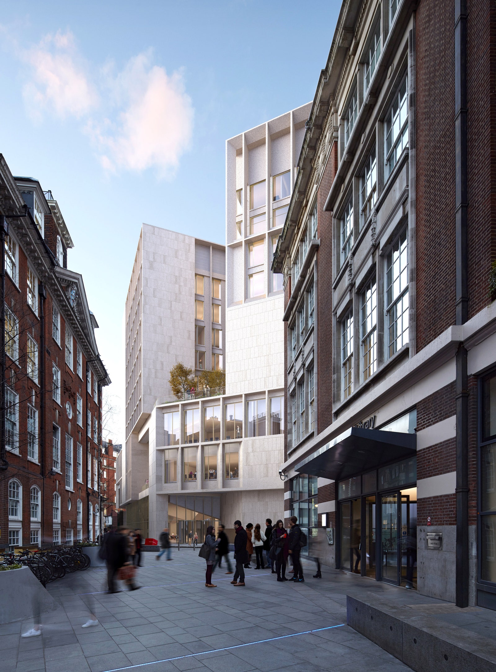Лондонская школа экономики и политических наук. Фото Grafton Architects.