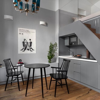 “Трофейный” лофт в Москве, 26 м²