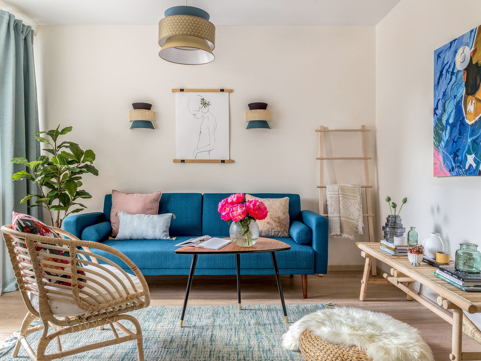 Квартира с летним настроением в Самаре, 39 м²