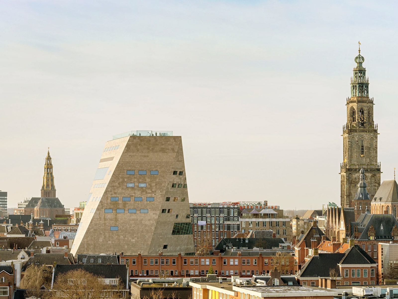 Новый культурный центр Forum Groningen в Гронингене