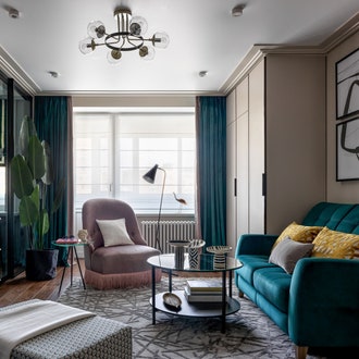 Квартира с актуальной обстановкой в Москве, 35 м²