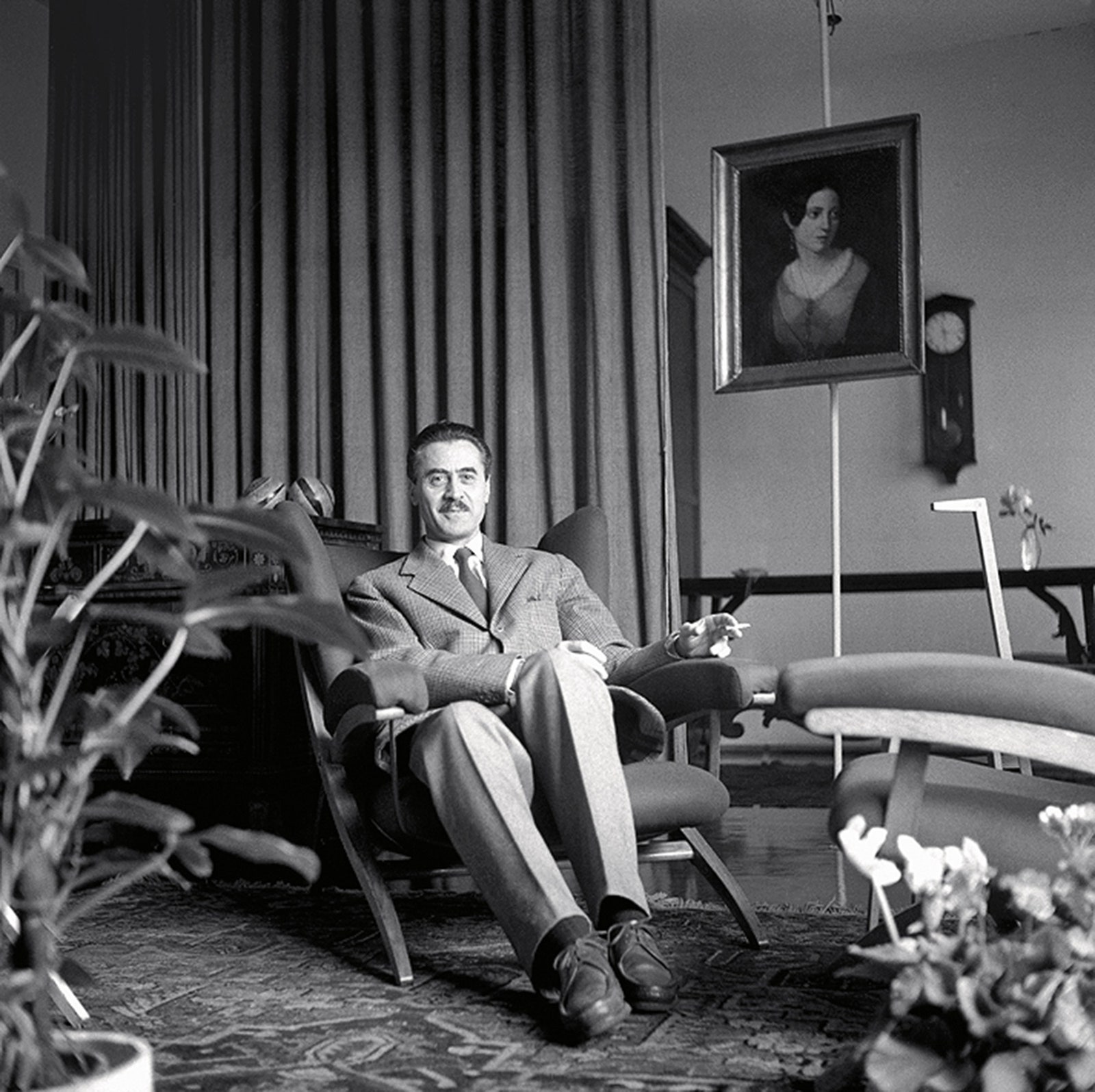 Архитектор ­Франко Альби­ни 1956 год.