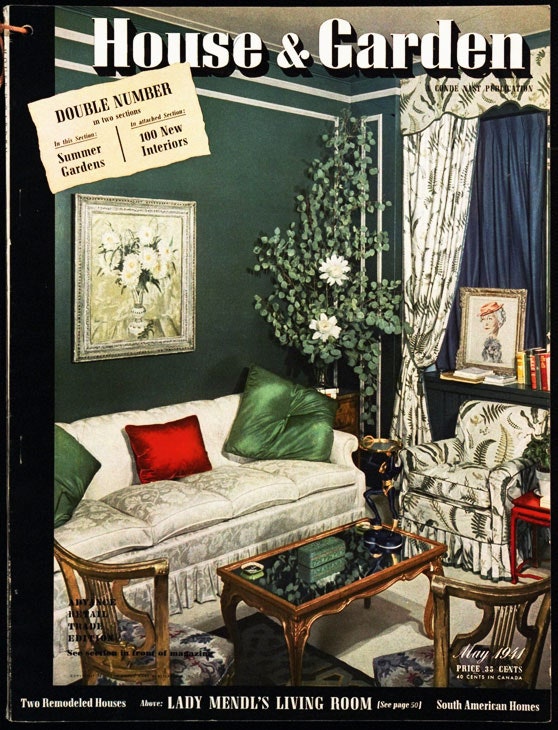 Обложка журнала House amp Garden с проектом Элси.