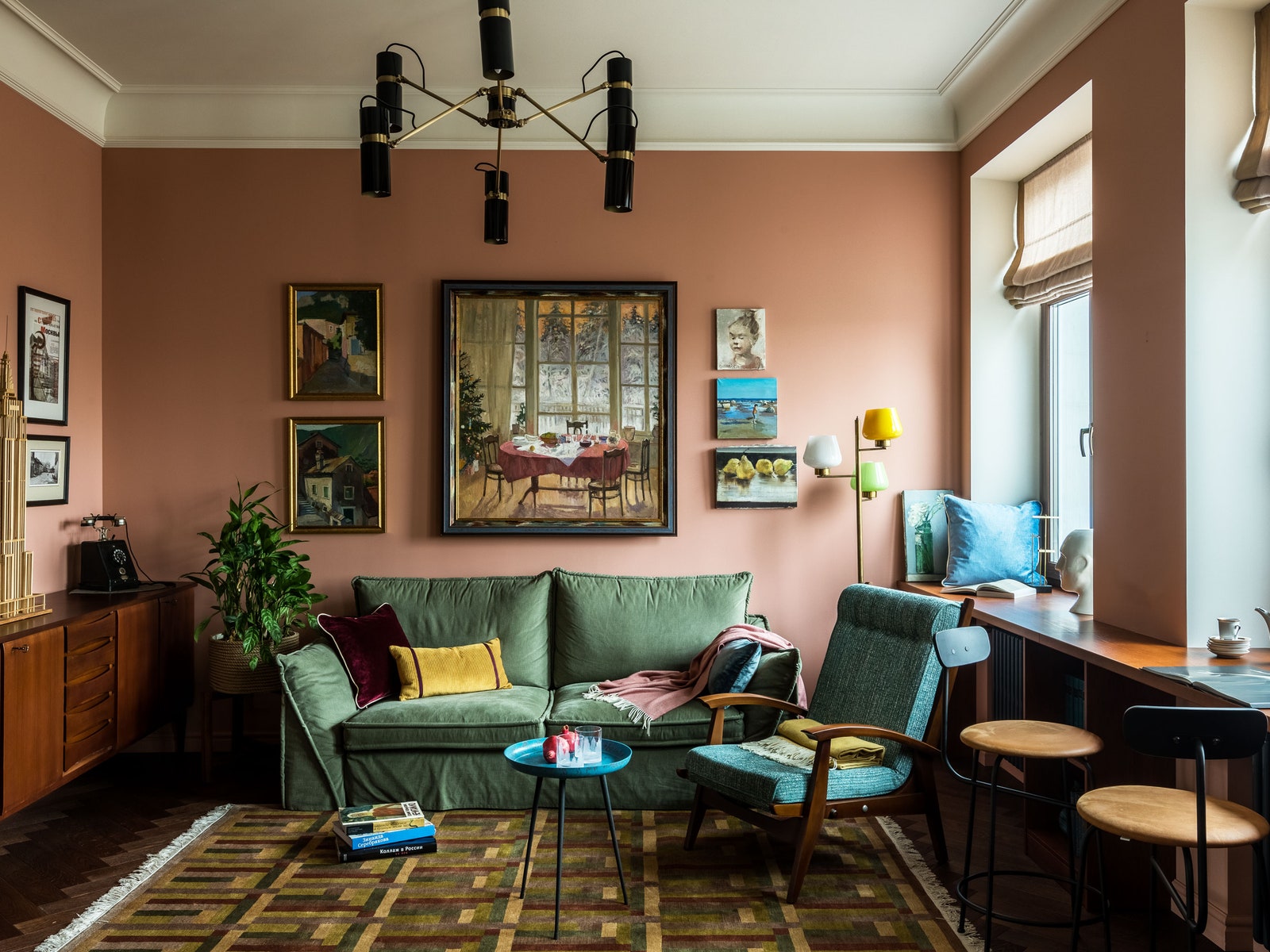 Квартира по проекту Марии Амелиной в Москве, 60 м²
