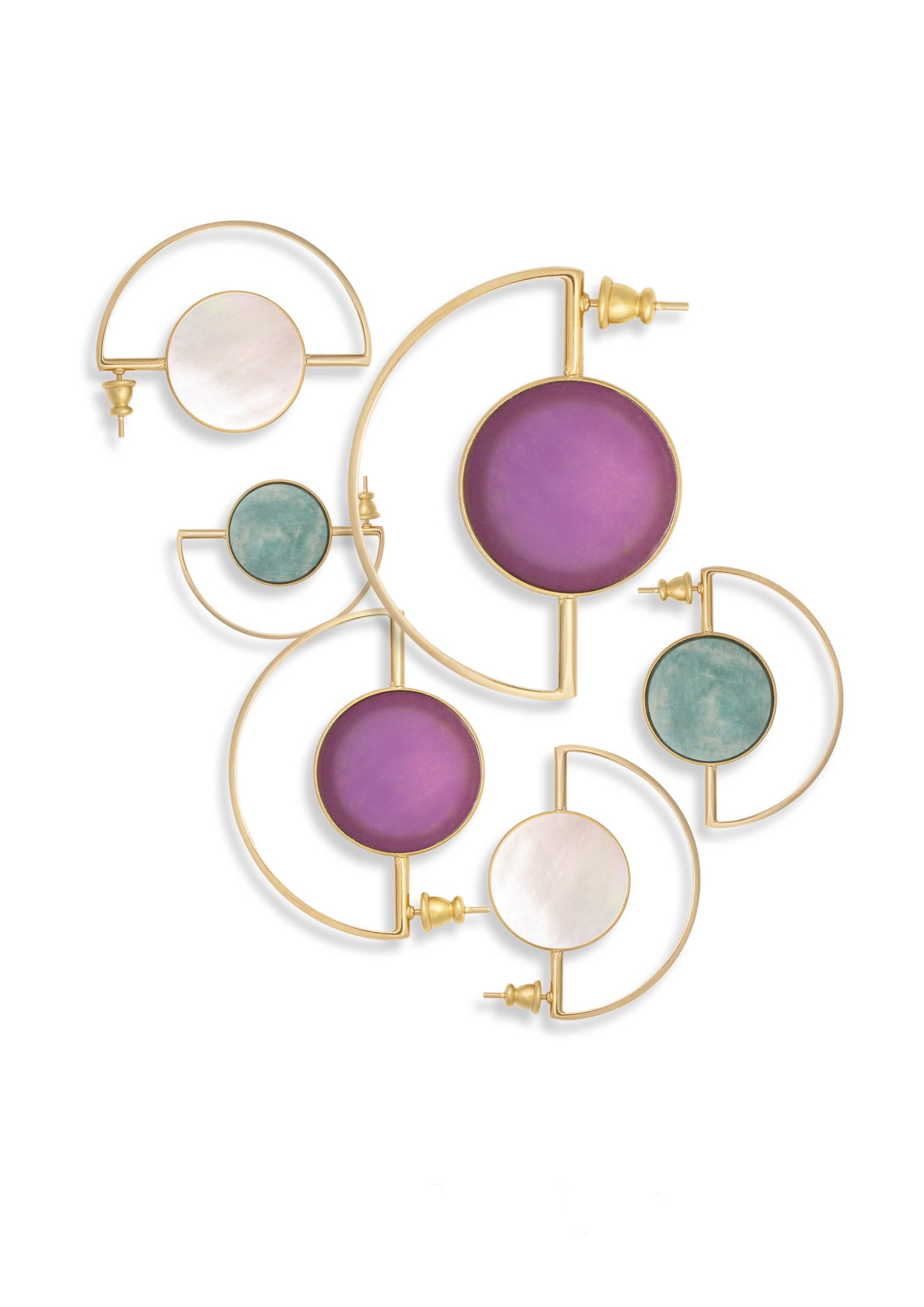 Новая капсульная коллекция сережек от Crystalline Jewellery — природные цвета и вызов гравитации
