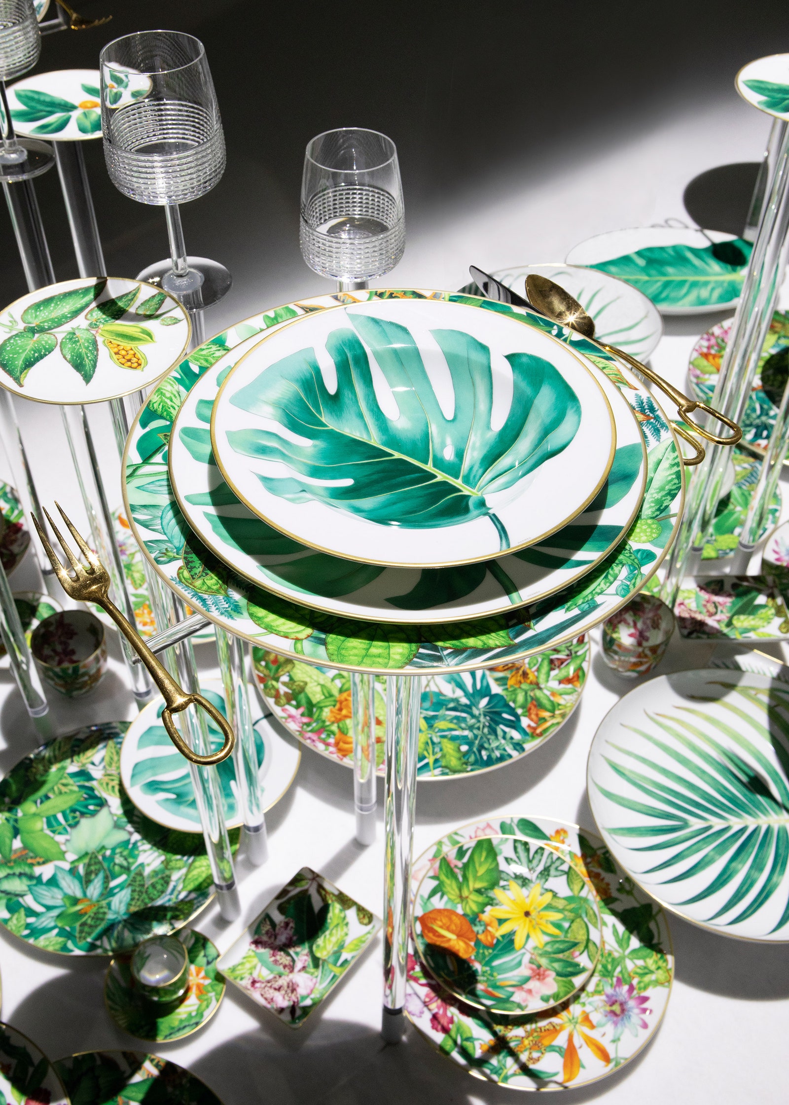 Passifolia новая коллекция посуды от Hermès