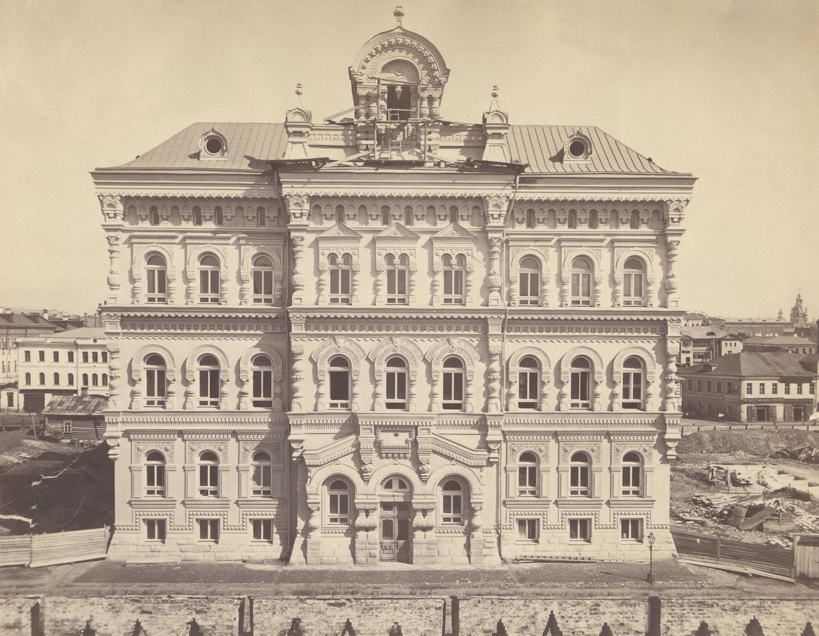 Здание Монигетти около 1877. Архив Политеха.