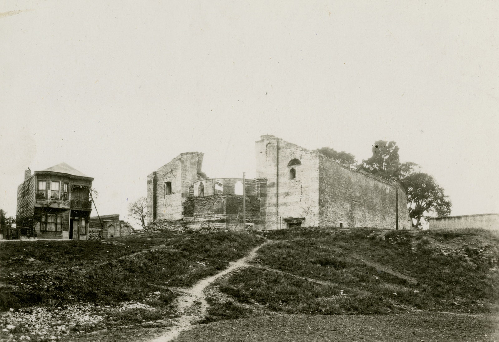 Н. И. Брунов. Базилика Студийского монастыря. Турция Стамбул. 1924.