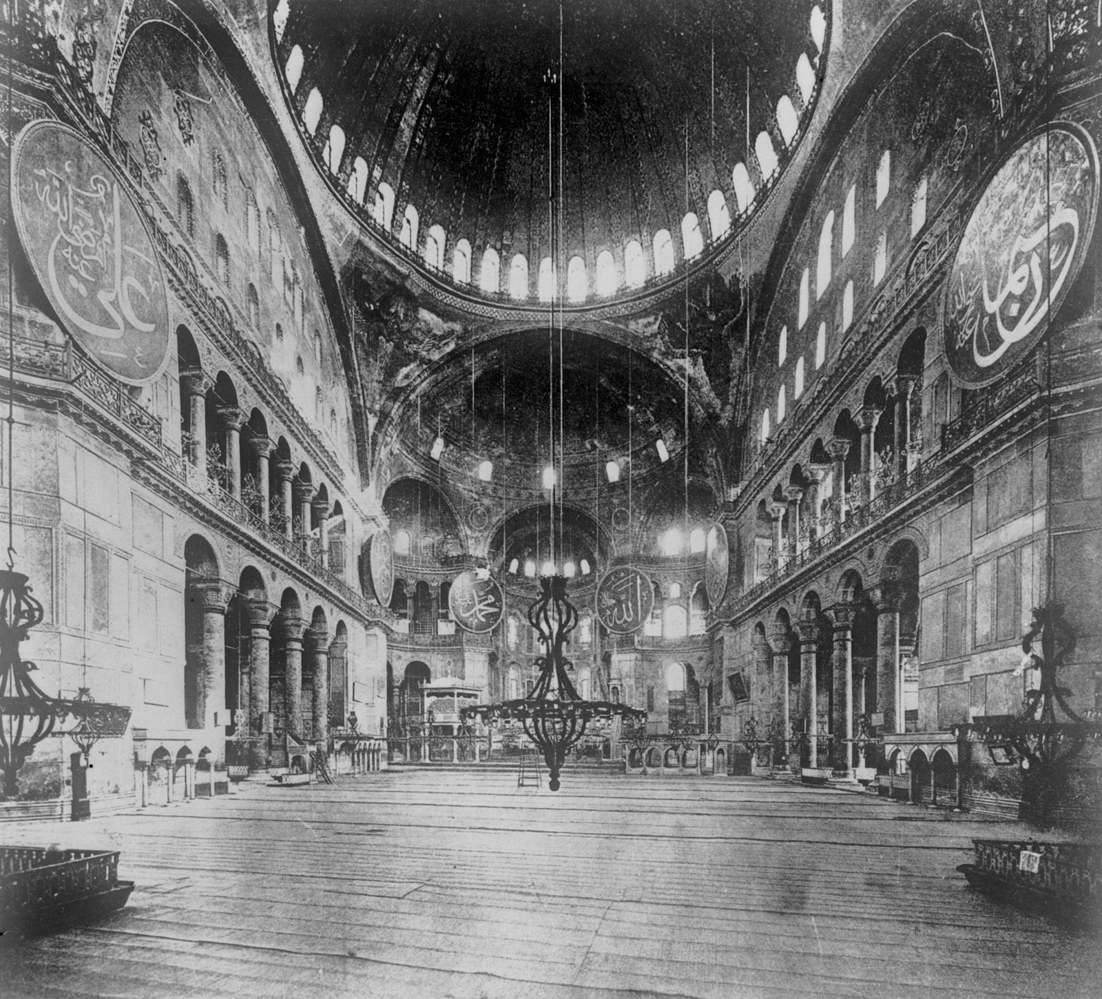 Н. И. Брунов. Собор Святой Софии. Турция Стамбул. 1924.