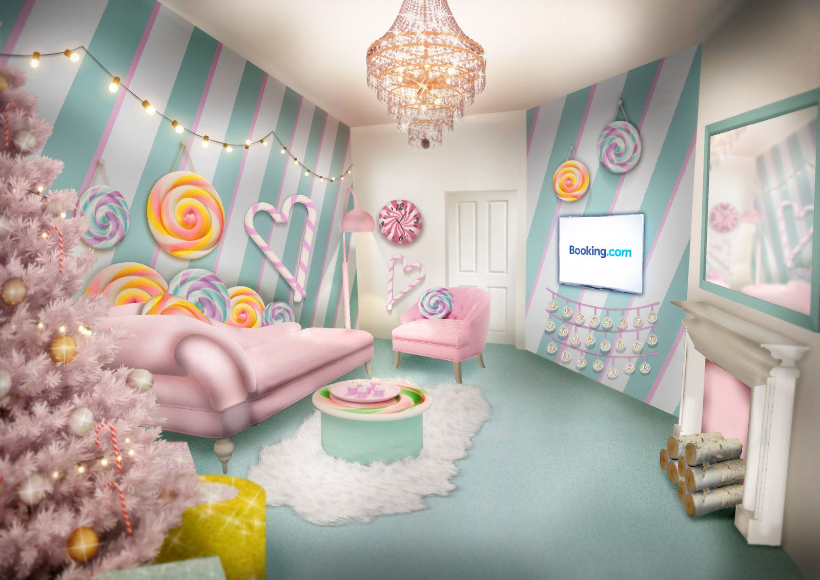 Рай для сладкоежек в Лондоне можно будет арендовать настоящий “Карамельный домик”